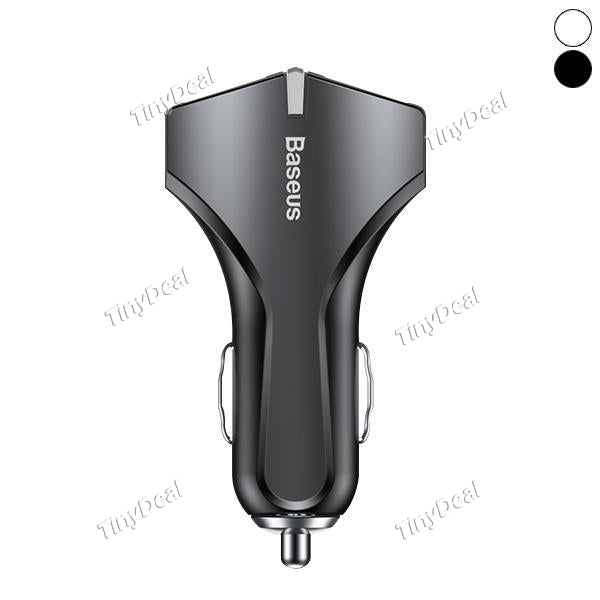 Baseus Quick Charge 3.0 Car Charger 5V3A QC3.0 Turbo Fast Charging Car-charger Dual USB Car Mobile Phone Charger For iPhone 8 7