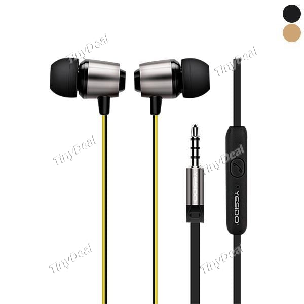Headphones 3.5mm Jack Earphone In-Ear Headphones With Microphone Sport Headset for Mobile Phone PC