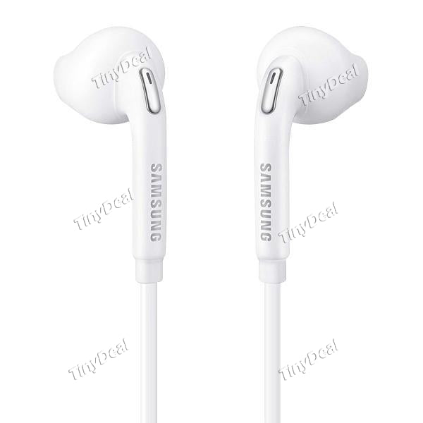 Original Samsung Galaxy S6 S7 Edge Note 5 3.5MM Headset Earphones Earbuds with In-Line Mic Volume Control