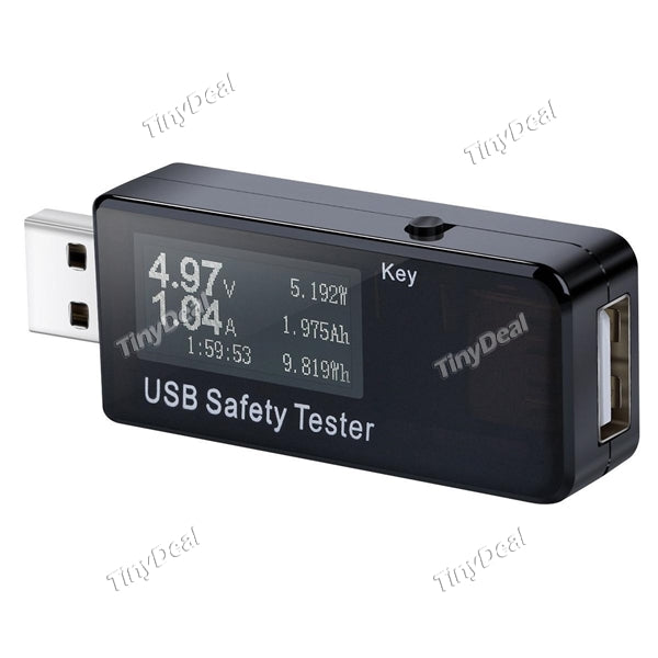 7 in 1 USB Tester DC Digital Voltmeter Current Voltage Meter Amp Volt Ammeter Detector Power Bank Charger Indicator