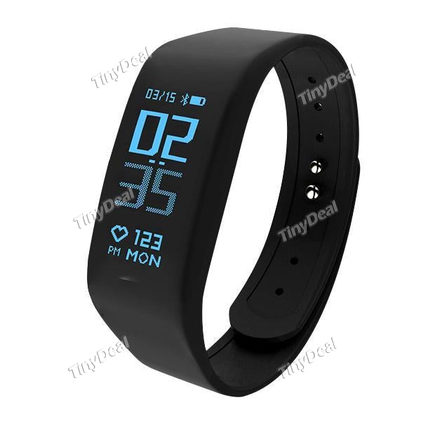 B5 Heart Rate Monitor Smart Watch Sleeping Track Calls Reminder Alarm Clock Bluetooth 4.0 Sport Smartwatch for Android 4.3 iOS 7