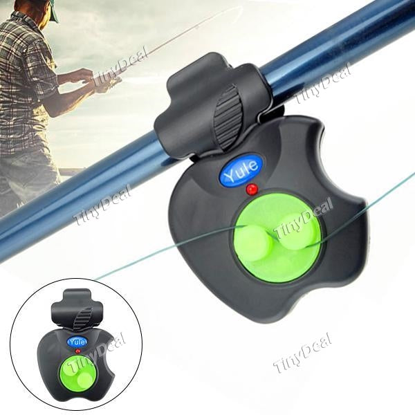Fishing Alarms Electronic Fish Bite Alarm Finder Sound Alert LED Light Clip On Fishing Rod