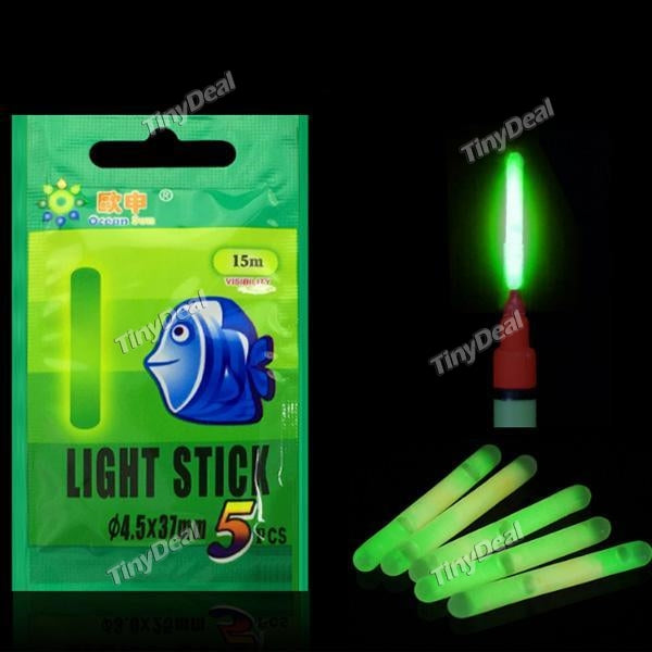 50pcs Night Fishing Luminous Stick Float Fluorescent Light Stick Rod Lights Dark Glow Stick Fishing Tools