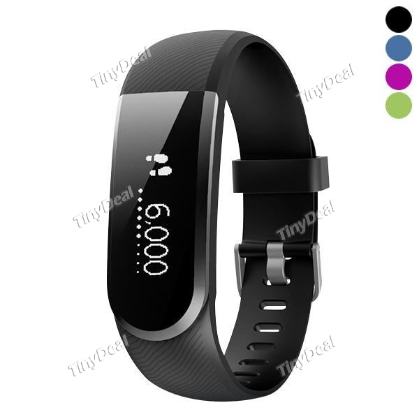 ID101U IP67 Waterproof Smart Bracelet Heart Rate Monitor Pedometer Bluetooth 4.0 Sports Wristband for iOS Android
