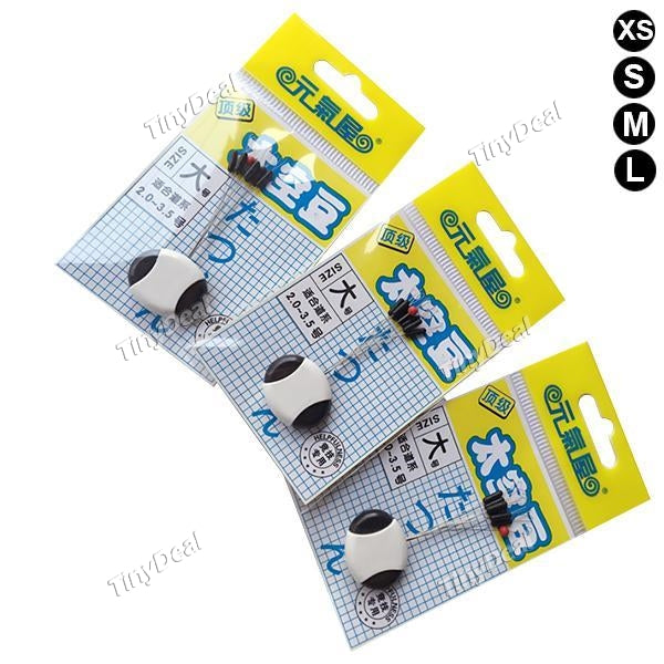 Fishing Tackle Accessories Silica Gel Space Beans Rubber Float Stopper Beads Bobber Stoppers