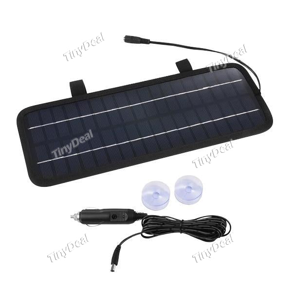 12V/4.5W Smart Power Polycrystalline Silicon Solar Panel Battery Charger for Car Boat Motorcycle