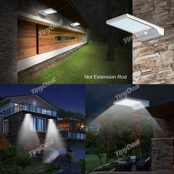 LED Solar Light 36led 450LM PIR Motion Sensor Powered Street Lamps Garden Outdoor Energy Lighting Waterproof IP65 Wall Lights