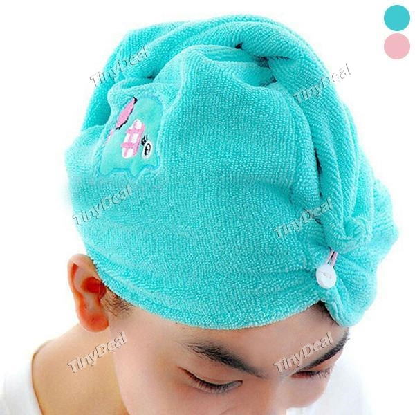 Super Absorbent Soft Hair Towel Turban Hair-Drying Cap Bathrobe Hat Microfiber Magic Hair Head Wrap Quick Dry Bathroom Tools