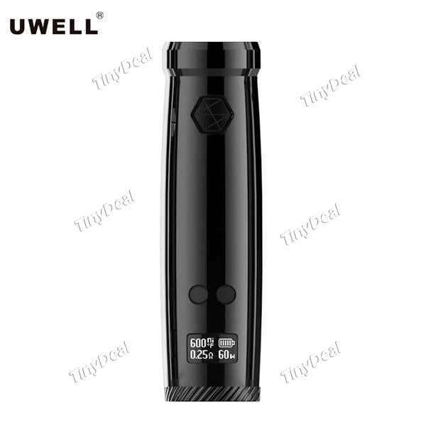 Presell Authentic Uwell Nunchaku 80W TC VW Variable Wattage Pen Style Mod APV - Full Black