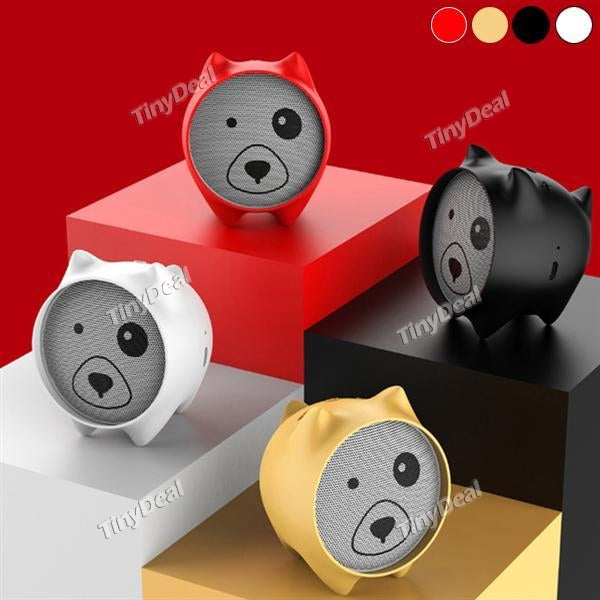 Baseus E06 Dogz Bluetooth Speaker Portable Mini Bluetooth Speaker Gift Speakers MP3 Music Player Stereo Sound Wireless Speaker