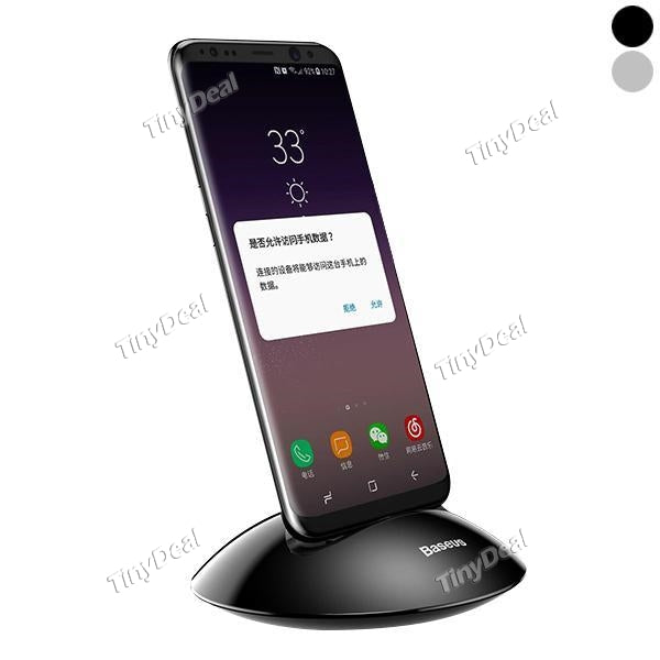 Baseus Northern Hemisphere Type-C Charging Station Desktop Type C Phone Charger USB-C Charging Dock Station for Samsung Xiaomi