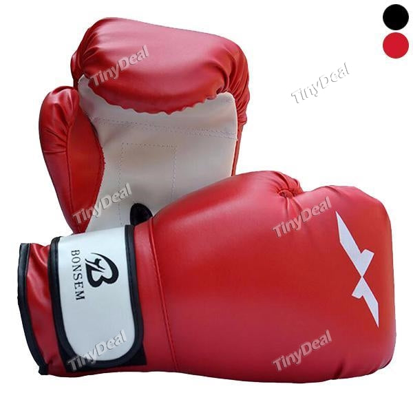 1 Pair Training Boxing Gloves New Style Boxing Mitts Sanda Karate Sandbag Taekwondo Fighting Hand Protector Gloves