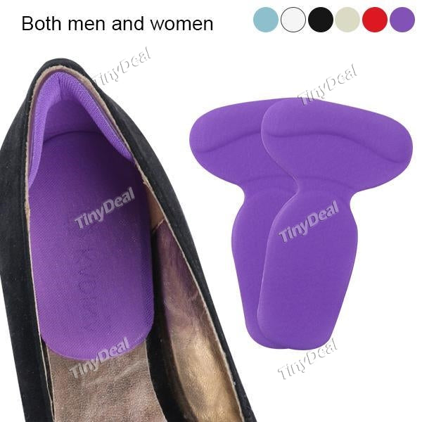 T-Shape Insoles High Heel Shoes Pad Super Soft Insole Non Slip Sponge Cushion Foot Heel Protector