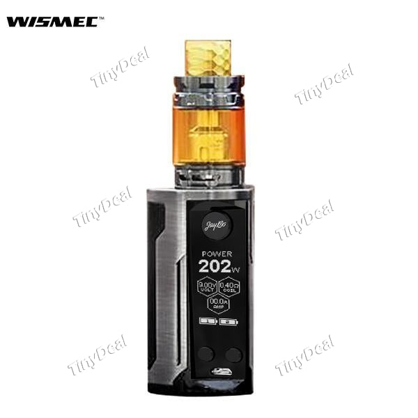 Authentic WISMEC Reuleaux RX GEN3 Dual 230W with Gnome King Kit - Brush Gun Metal Color