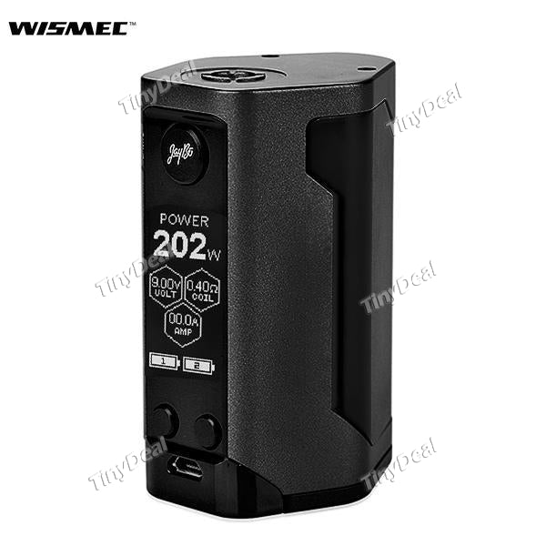Authentic WISMEC Reuleaux RX GEN3 Dual 230W TC VW Box Mod APV - Gloss Black