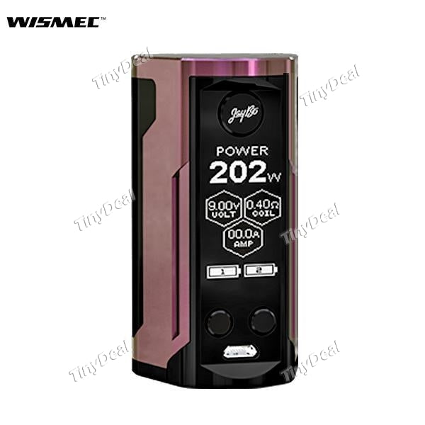 Authentic WISMEC Reuleaux RX GEN3 Dual 230W TC VW Box Mod APV - Gloss Purple Brown
