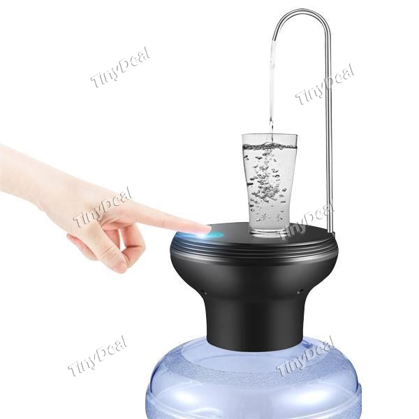 Automatic Tap Electric Water Bottle Pump USB Rechargeable 1.2L 1.8L Intelligent Quantitative Tray Water Pump Drink Dispenser