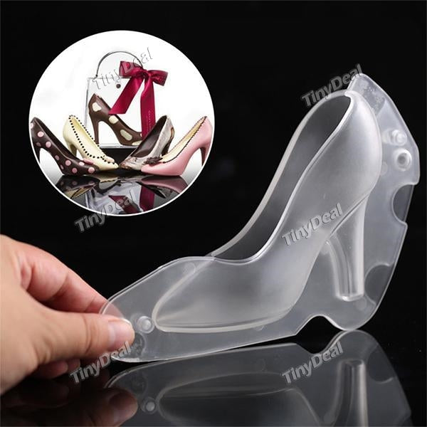 3D High-Heeled Shoes Mold Fondant Cake Chocolate Mold Cake Dessert Decorating Cake Baking Mold DIY Kitchen Pastry Tool