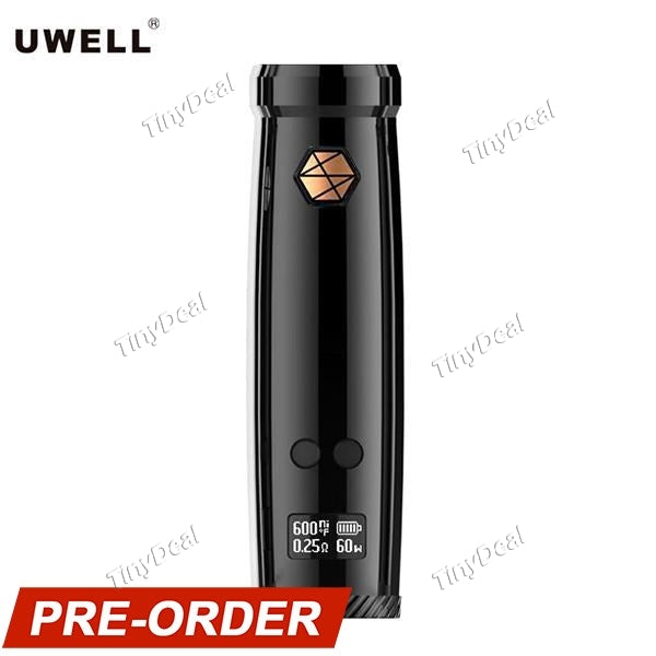 Authentic Uwell Nunchaku 80W TC VW Variable Wattage Pen Style Mod APV - Black Gold