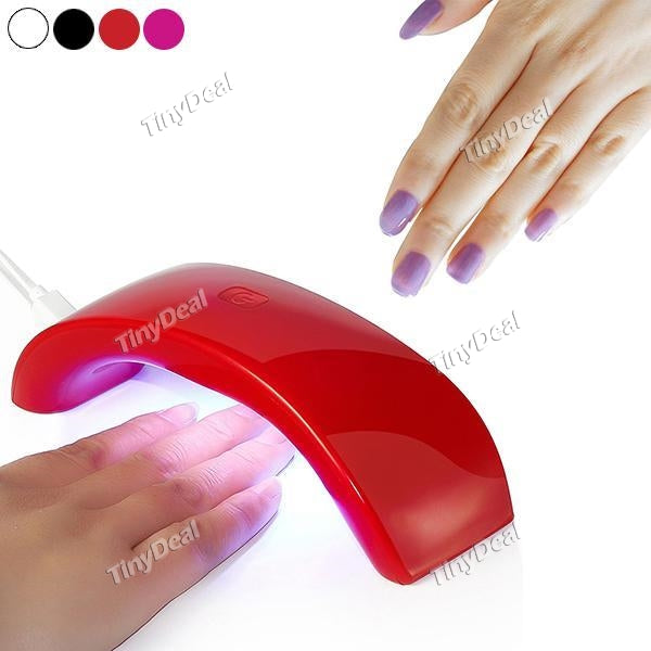 Mini 9W UV LED Lamp Nail Dryer All UV Gel Curing Light Equipment  Manicure Phone Shape USB Cable Nail Art Tool