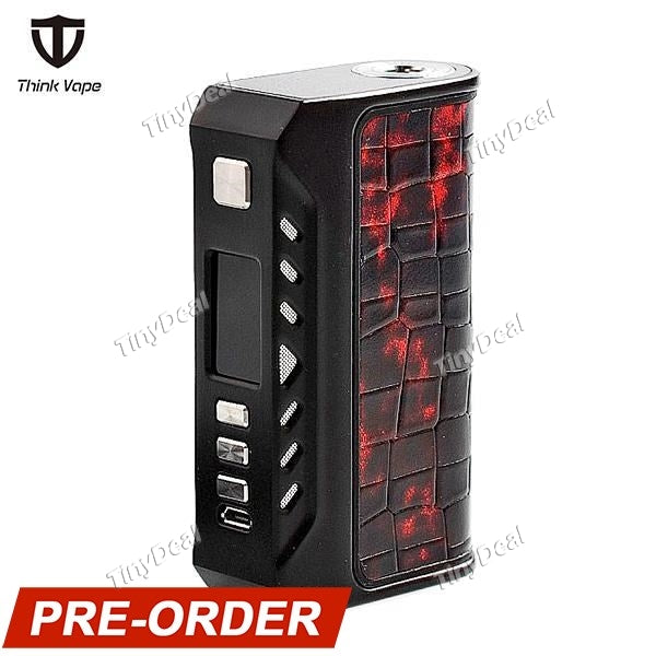 Authentic ThinkVape Thunder 200W TC VW APV Box MOD - Black