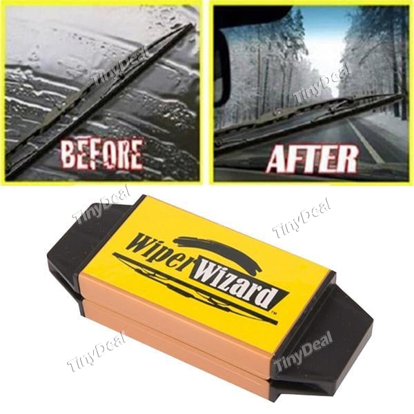 Car Wizard Windshield Wiper Vehicle Cleaning Brusher Blade Wiper Restorative Cleaner
