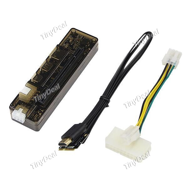 PCI-E V8.4D EXP GDC External Laptop Video Card Dock Graphics Card Laptop Docking Station (Mini PCI-E Interface Version)