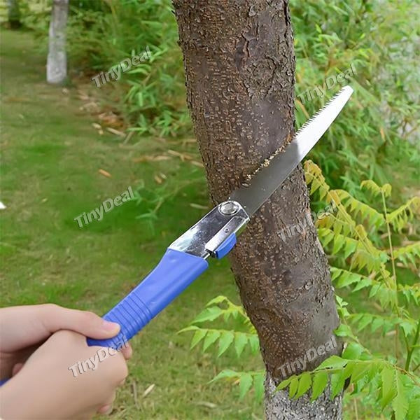 Mini Portable Home Manual Pruning Hacksaws Garden Folding Trimming Saw Pruning Garden Household Anti-skip Hand Steel Sawing Tool