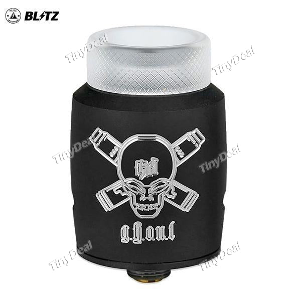 Authentic Blitz Ghoul BF RDA Rebuildable Dripping Atomizer - Black