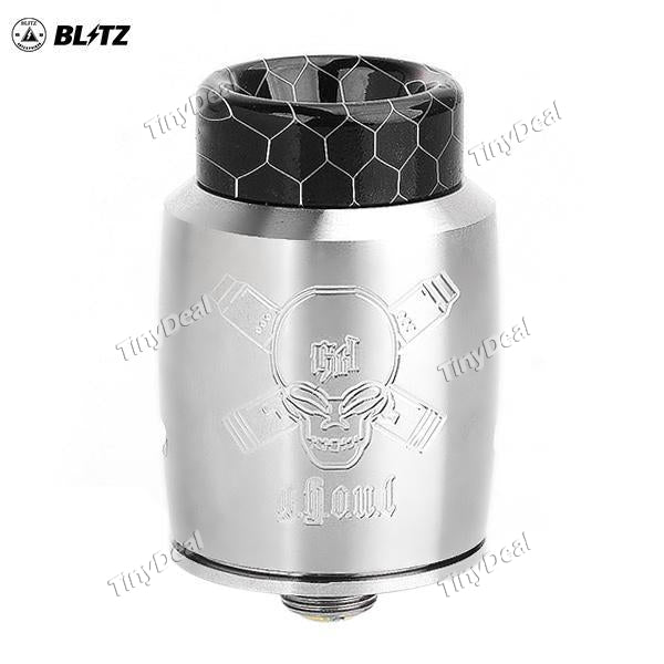 Authentic Blitz Ghoul BF RDA Rebuildable Dripping Atomizer - Silvery SS Stainless Steel