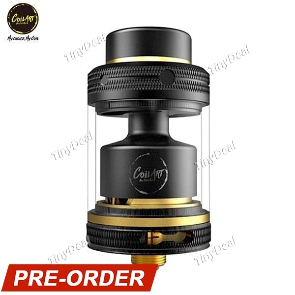 Authentic CoilART MAGE 2 II 3.5ml 5.5ml RTA Rebuildable Tank Atomizer - Black Golden