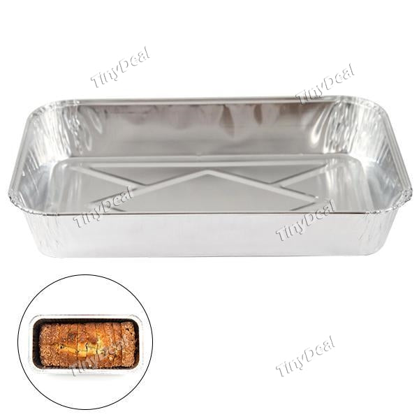 Aluminum Disposable Bread Loaf Pans Standard Size Premium Tin Foil Baking Pan for Cakes Meatloaf Lasagna Roasting