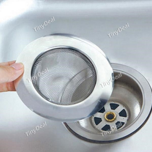 Stainless Sink Filter Drain Leakage Filter Drain Sink Sewer Net Long Hair Filter Screen Kitchen Drain Sink Strainer Bath Stopper