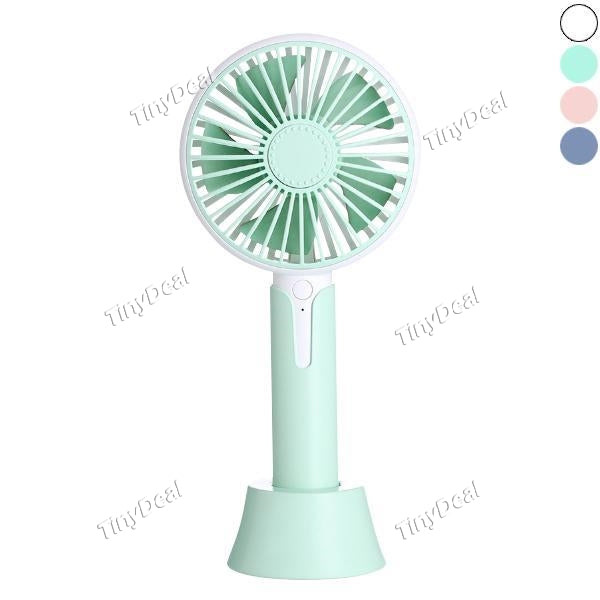 New Aromatherapy Fan Portable USB Rechargeable Desktop Handheld Nature Wind Mini USB Fans with Lanyard