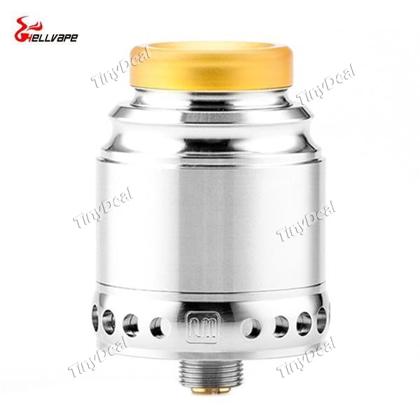 Authentic Hellvape Anglo BF RDA 24mm Rebuildable Dripping Atomizer - Silver