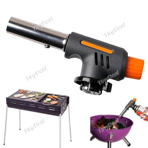 Barbecue Igniter Lighters Outdoors BBQ Party High Temperature Flamethrower Kitchen Supplies