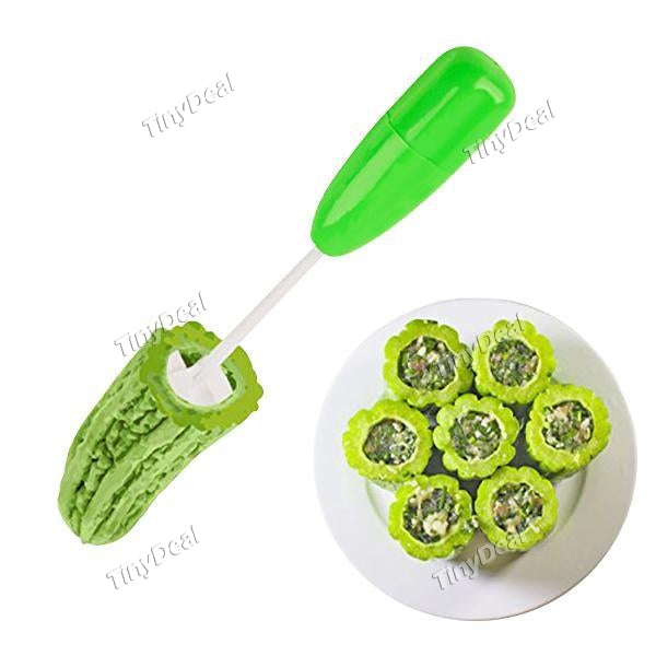 4pcs/set Vegetable Spiral Cutter Spiralizer Meat Filling Tool Plastic Tomato Eggplant Cutter Kitchen Tool