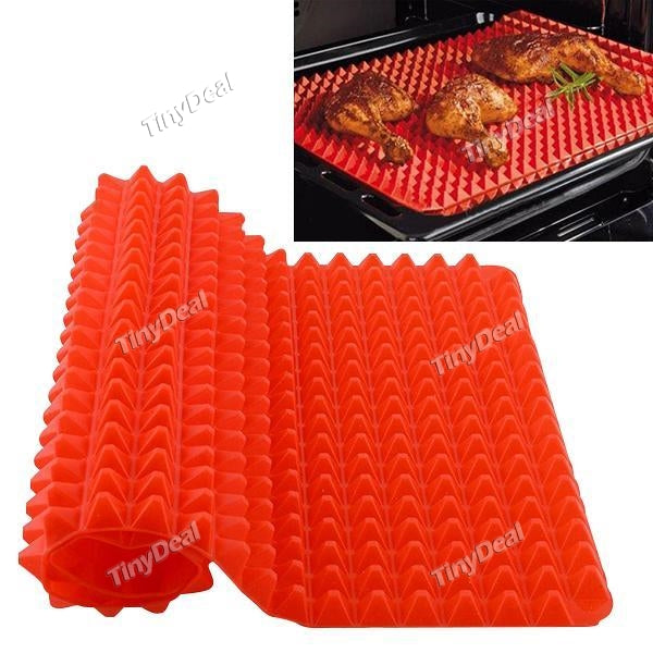 Silicone Barbecue Mats Silicone Baking Pans Grill Pad Non Stick BBQ Mat Oven Mat Kitchen Tools