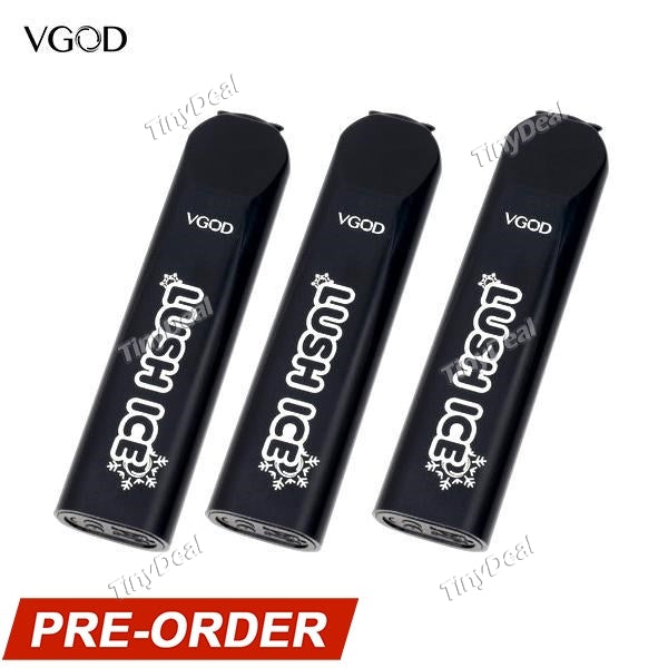 Presell 3 x Authentic VGOD STIG DISPOSABLE POD eGo Starter Kit E-Cigarette - LushIce Flavor