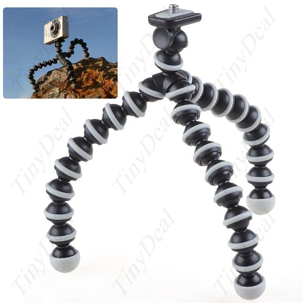 Flexible Portable Desktop Ball Leg Gripping Tripod for Digital Camera FTH-5989