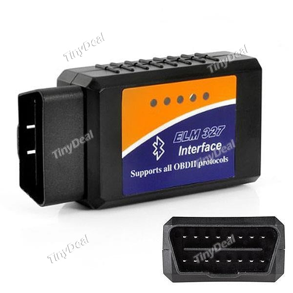 ELM327 OBD2/ OBDII V1.5 CAN-BUS Bluetooth Diagnostic Interface Scanner for Car Auto Vehicle Automobile