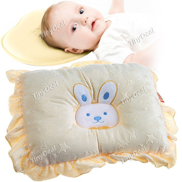 Likable Rabbit Patterned Soft Pillow for Toddler Baby Infant - Assorted Color HBP-65508