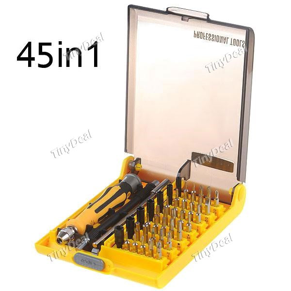 45-in-1 Torx Precision Screw Driver Cell Phone Repair Tool Set Tweezers Mobile Kit CTL-85179